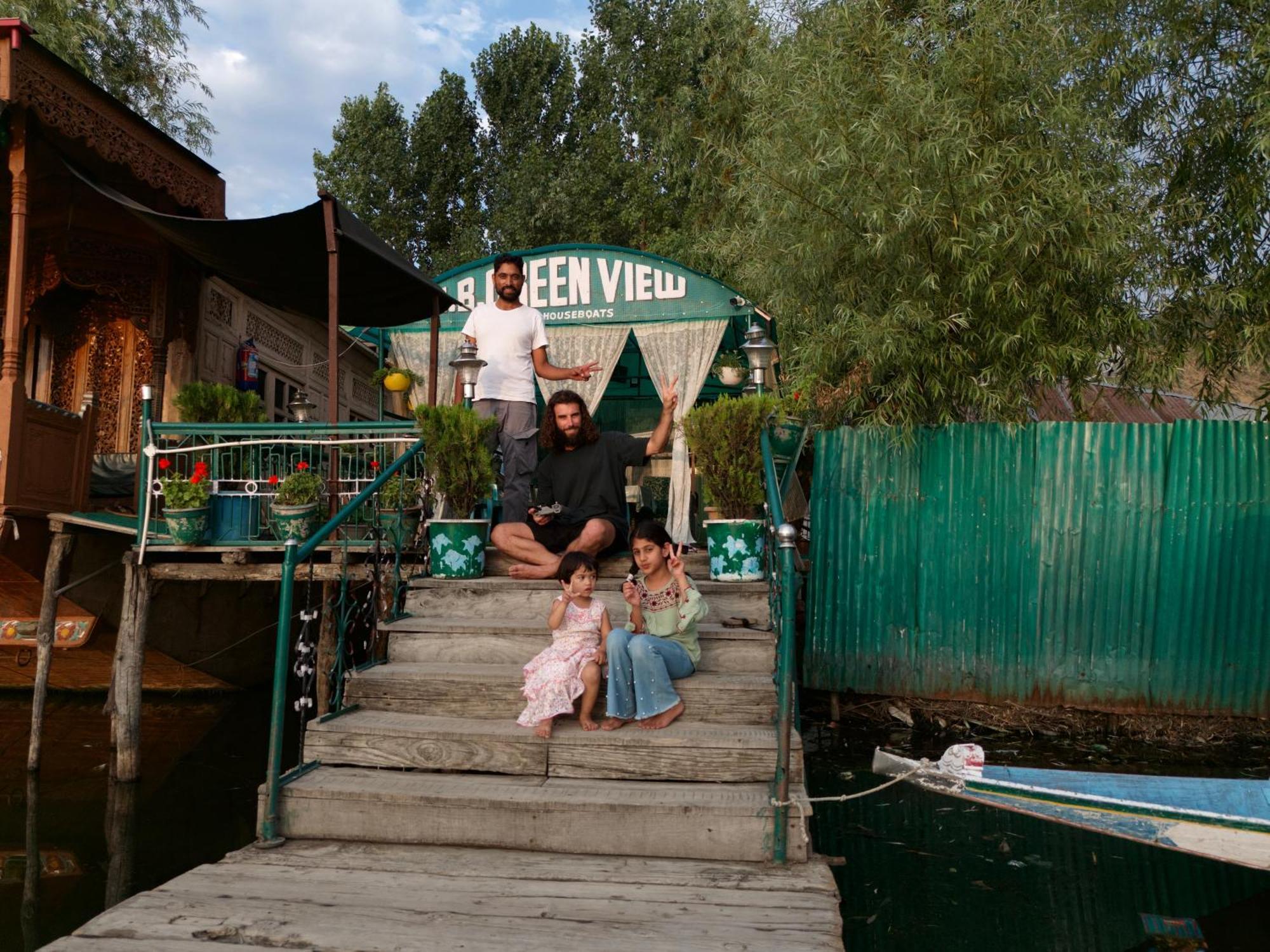 Green View Group Of Houseboats Srīnagar Eksteriør bilde